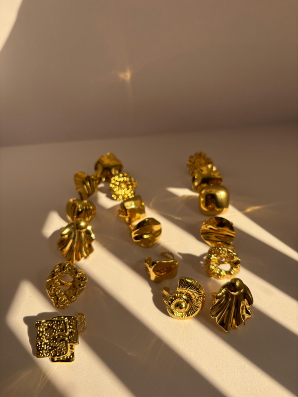 Gold Statment Rings