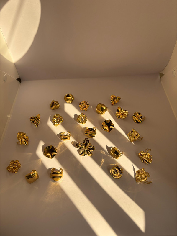 Gold Statment Rings