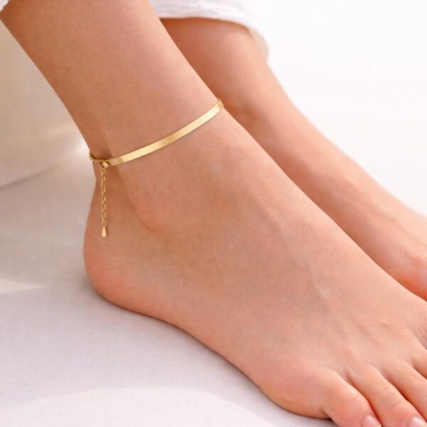 N0006 (2) Luna Chain Anklet