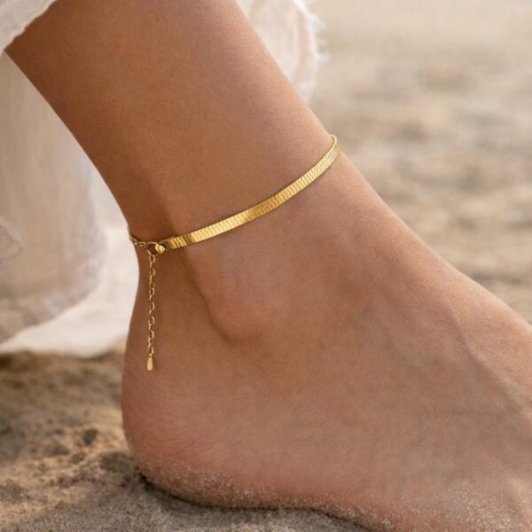 N0006 (3) Luna Chain Anklet