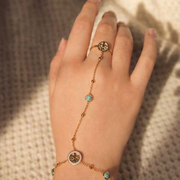 N0009 (2) Celestial Eye Hand Chain