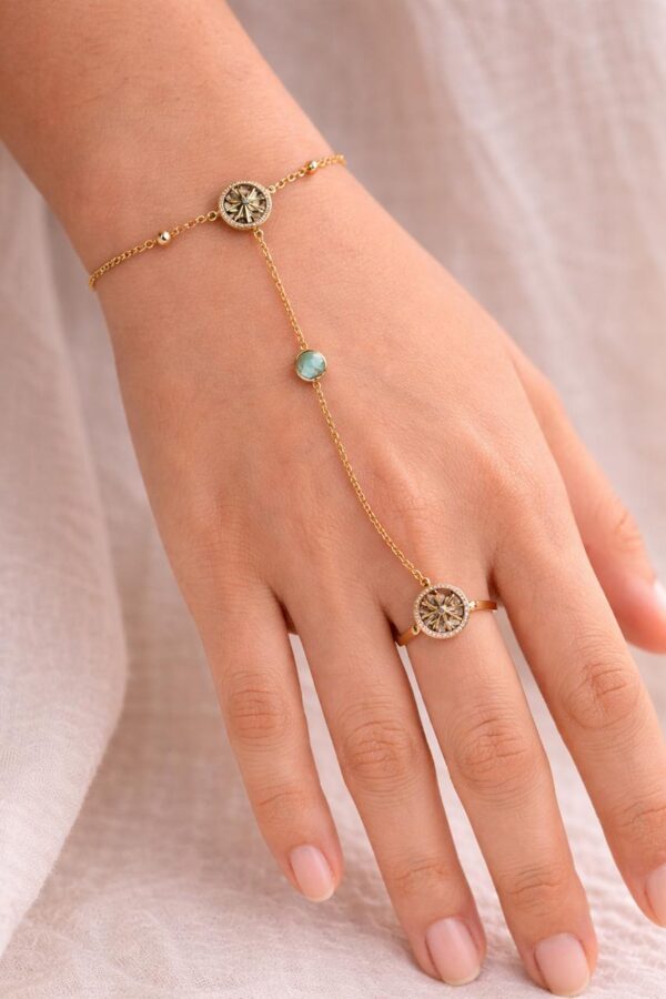 N0009 (3) Celestial Eye Hand Chain