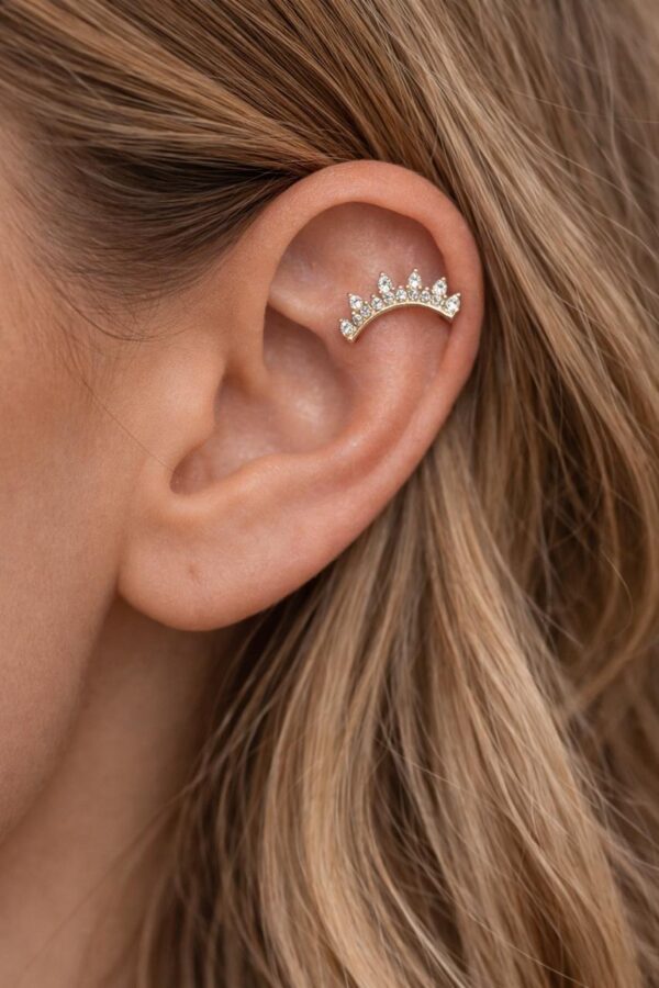 N0018 Crown Arc Piercing