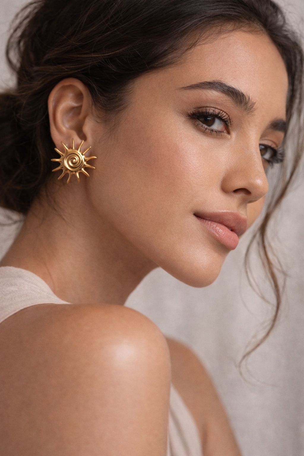 Solar Crown Earrings