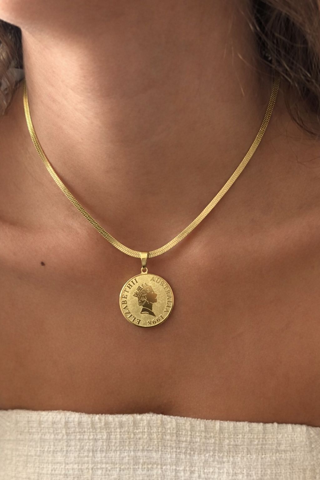 Imperial Coin Pendant